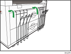 原稿プレスタッカーのイラスト