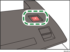 原稿ストップキーのイラスト