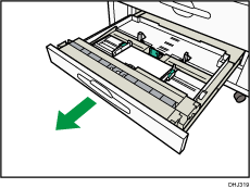 給紙トレイのイラスト