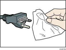 電源プラグのイラスト