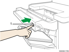 フィニッシャーのイラスト 説明番号付き