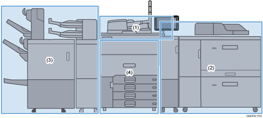 外部に取り付けるオプションのイメージイラスト