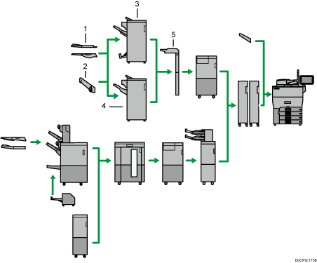 外部に取り付けるオプションのイメージイラスト