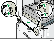 3000枚フィニッシャーのイラスト 説明番号つき