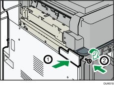 インナー紙折りユニットのイラスト