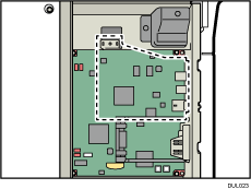 コントローラーボードのイラスト