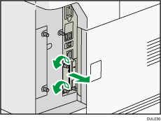 本体背面のイラスト
