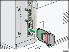 本体背面のイラスト
