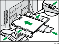 手差しトレイのイラスト