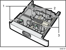 給紙トレイのイラスト