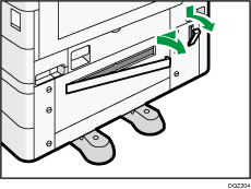 本体側面のイラスト