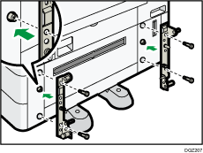 本体側面のイラスト