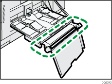 長尺トレイのイラスト
