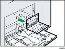 補助トレイのイラスト