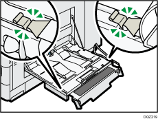 長尺トレイのイラスト