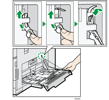 長尺トレイのイラスト