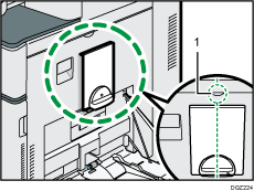 ロックプレートのイラスト 説明番号つき