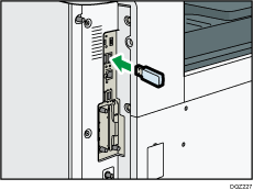本体背面のイラスト