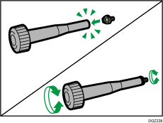 専用ねじ回しのイラスト