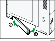 搬送部保護カバーのイラスト