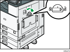 手差しトレイのイラスト