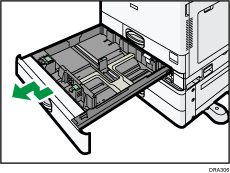 給紙トレイのイラスト