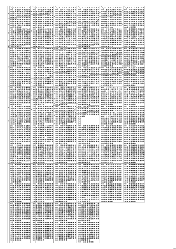 JIS漢字コード表のイメージイラスト