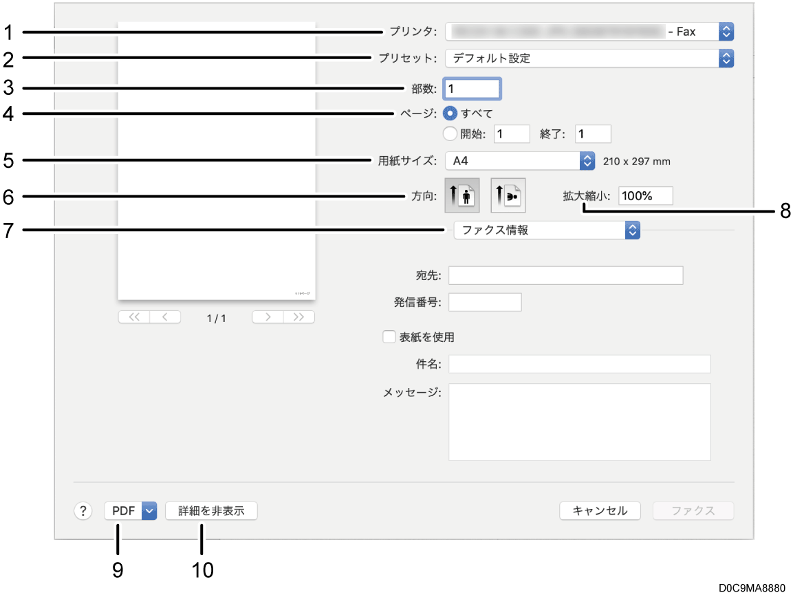 OS画面のイラスト 説明番号つき