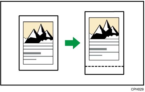 余白のイメージイラスト