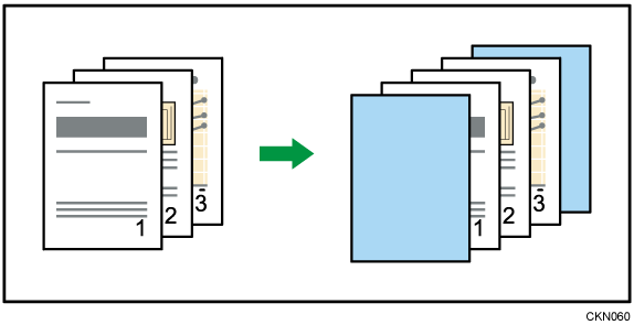 両表紙のイメージイラスト