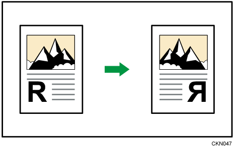 ミラーのイメージイラスト