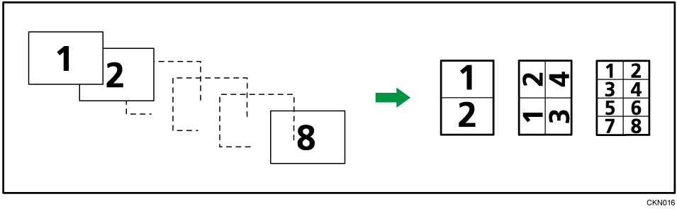 集約のイメージイラスト