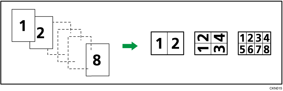 集約のイメージイラスト