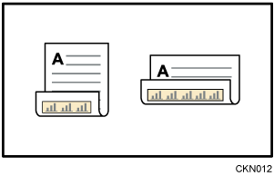 ひらき方向のイメージイラスト