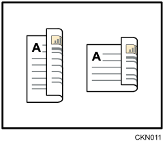 ひらき方向のイメージイラスト