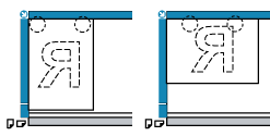 原稿の置きかたのイメージイラスト