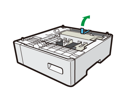 増設トレイのイラスト