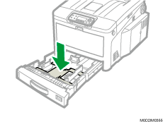 給紙トレイのイラスト