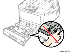 給紙トレイのイラスト