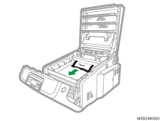 本体内部のイラスト