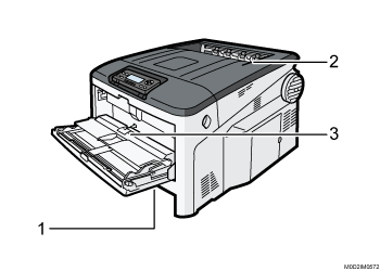紙づまりを取り除くときの注意 | 使用説明書 | RICOH P C6010