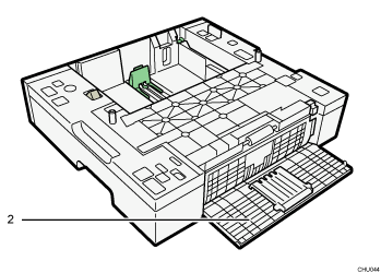 増設トレイのイラスト