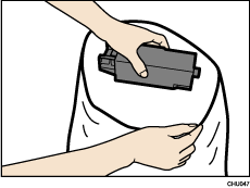 廃インクボックスのイラスト