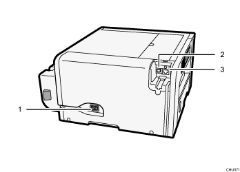 本体全体のイラスト 説明番号つき