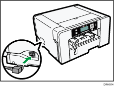電源コードのイラスト
