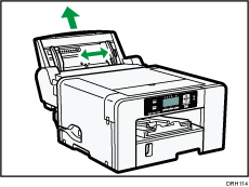 用紙をセットする | 使用説明書 | RICOH SG 3300, RICOH SG 2300