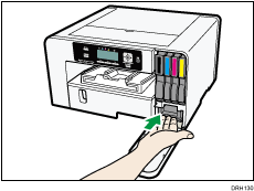 廃インクボックスのイラスト