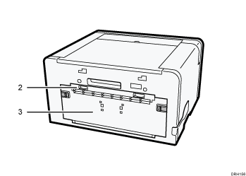 本体全体のイラスト 説明番号つき