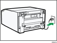 電源コードのイラスト