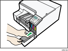 廃インクボックスのイラスト